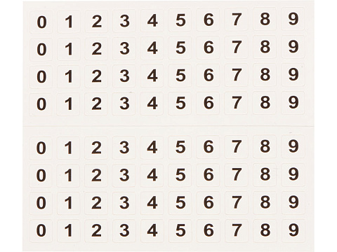 Табличка Tempark с номером телефона для временной парковки, черный - рис 6.