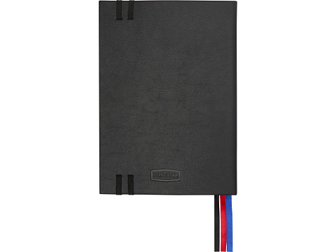 Блокнот Alder формата A5 в твердой обложке, черный - рис 3.