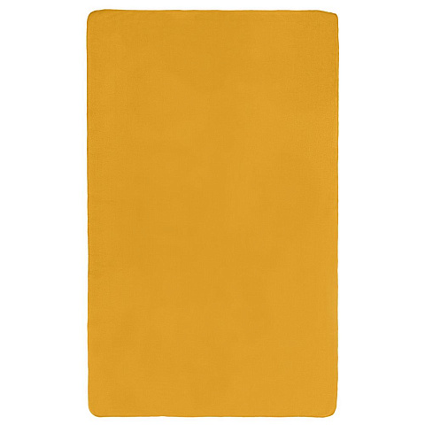 Флисовый плед Warm&Peace XL, желтый - рис 3.