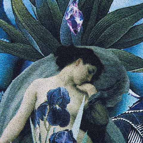 Толстовка Beauty Sleep, синий меланж - рис 5.