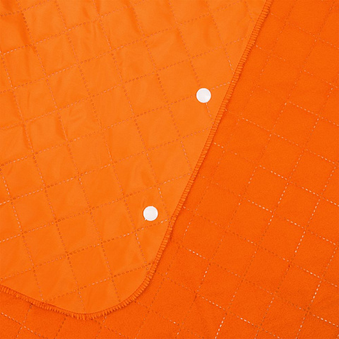 Плед-пончо для пикника SnapCoat, оранжевый - рис 6.