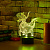 3D светильник Дракоша - миниатюра