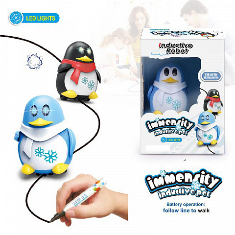 Индуктивная игрушка Пингвин