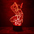 3D лампа Дэдпул - миниатюра