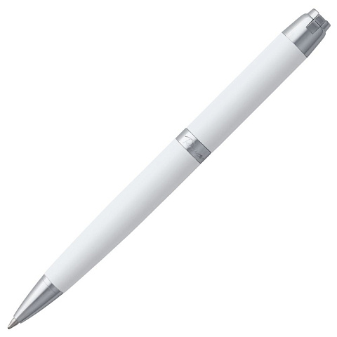 Ручка шариковая Razzo Chrome, белая - рис 5.