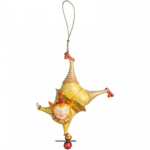 Набор ёлочных игрушек ручной работы "Волшебный Цирк" - рис 8.