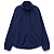 Куртка флисовая унисекс Fliska, темно-синяя - миниатюра