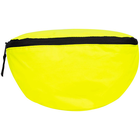 Поясная сумка Manifest Color из светоотражающей ткани, неон-желтая - рис 3.