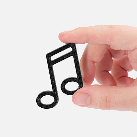 Подвеска Industry, 3D-печать на заказ, ноты - рис 3.