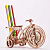 Механический 3D пазл Велосипед - миниатюра - рис 6.