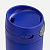 Термостакан X1 с цветной кнопкой, синий с серым - миниатюра - рис 4.