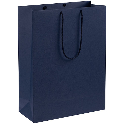 Пакет бумажный Porta XL, темно-синий - рис 2.