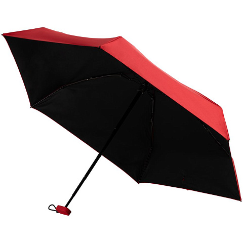 Складной зонт Color Action, в кейсе, красный - рис 3.