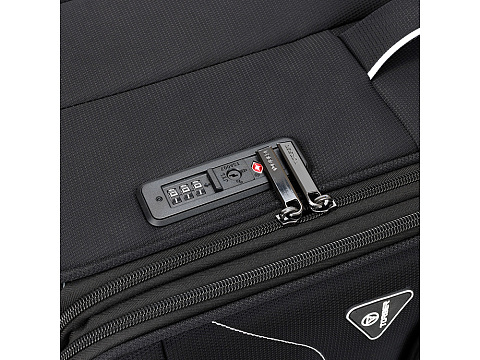 Чемодан TORBER НЕРО, чёрный, переработанный ПЭТ, 48 х 28 х 79 см, 90 л - рис 10.