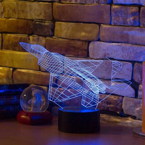 3D светильник Истребитель - рис 6.