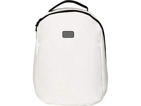 Рюкзак Sofit для ноутбука из экокожи, молочный (Р) - рис 3.