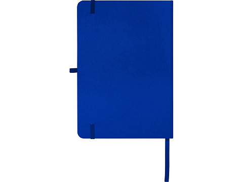 Teak блокнот А5 из переработан. материала в твердой обложке с линован. страницами - Ярко-синий - рис 3.
