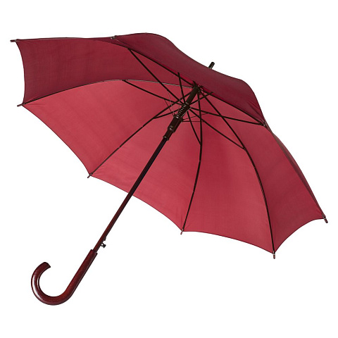 Зонт-трость Standard, бордовый - рис 2.