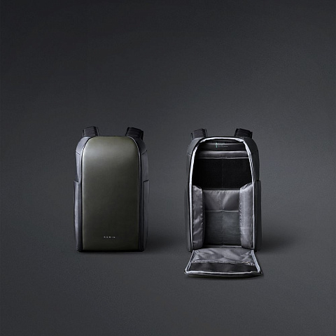 Рюкзак FlipPack, черный с зеленым - рис 5.