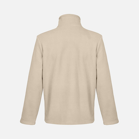 Куртка флисовая унисекс Nitro, серо-бежевая - рис 3.