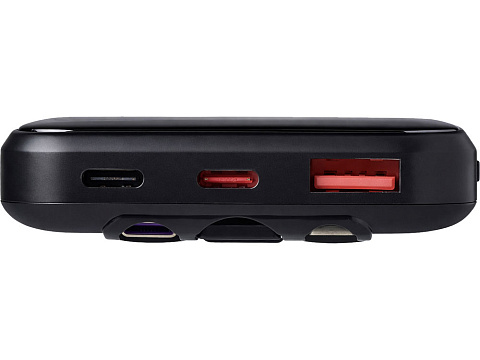 Внешний беспроводной аккумулятор c QC/PD Арти, 10000 mAh, черный - рис 2.