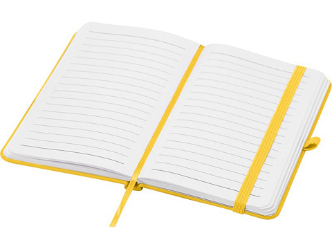 Блокнот Spectrum Plus формата A6 в твердой обложке - Желтый - рис 4.